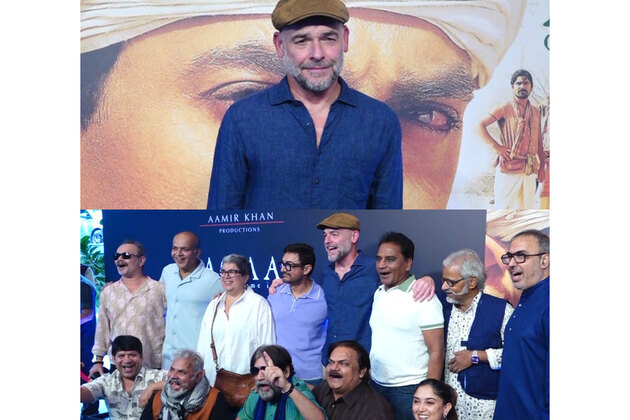 'Captain Russell' Paul Blackthorne reunites with Aamir Khan and cast at 'Lagaan' 25-year celebrations