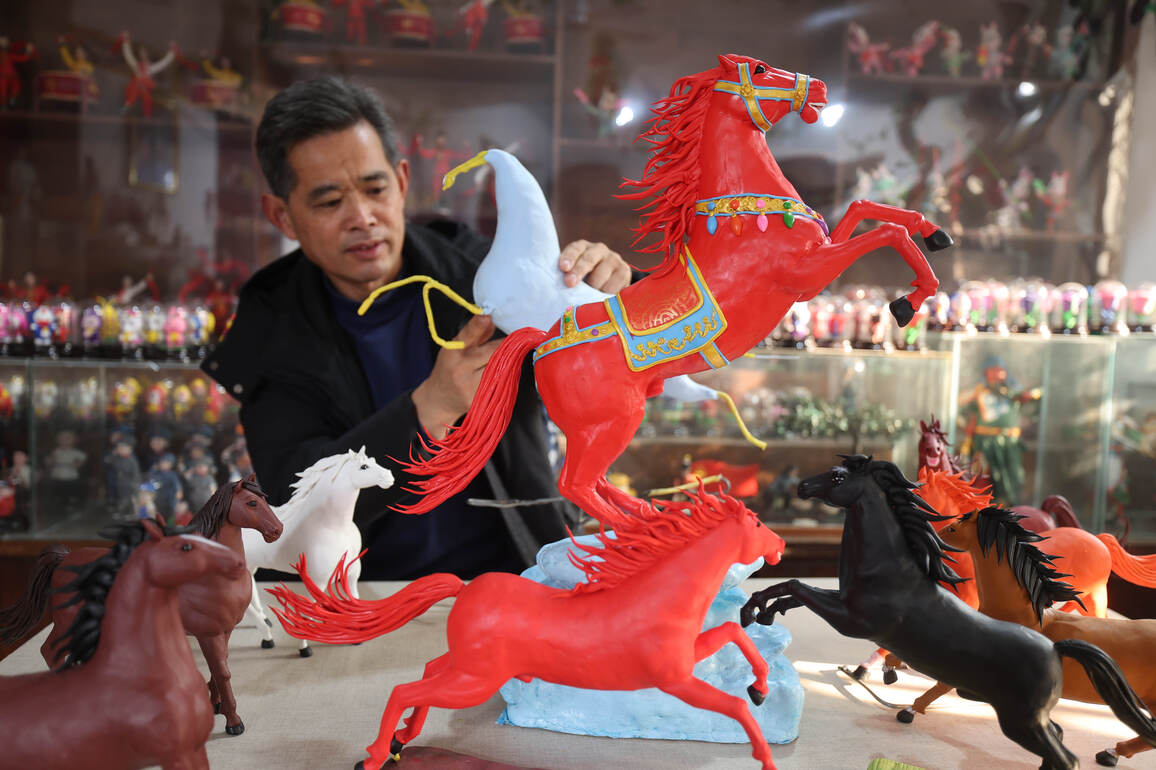 #CHINA-SHANDONG-HORSE-THEMED CULTURAL PRODUCTS (CN)