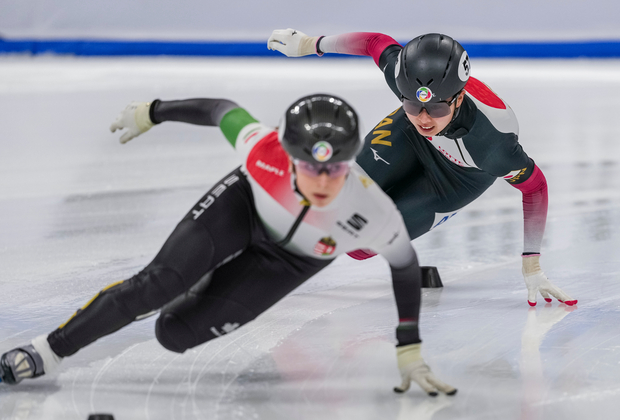 (SP)CHINA-BEIJING-SHORT TRACK SPEED SKATING-WORLD CHAMPIONSHIPS-WOMEN'S 500M REP.QUARTERFINAL(CN)