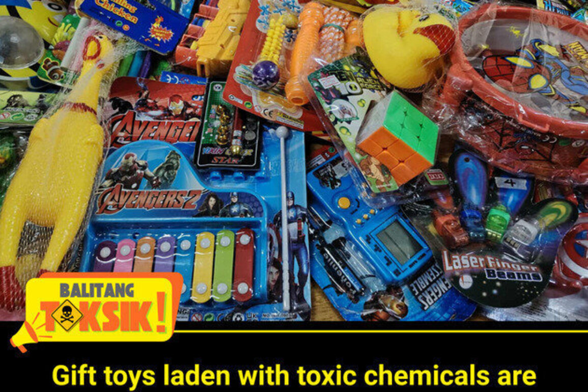 BAN Toxics Cautions Bulacaos on Toys Containing Toxic Chemicals