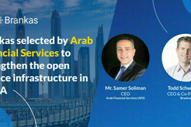 Brankas selected by Arab Financial Services to strengthen the open finance infrastructure in MENA