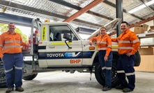  BHP and Toyota are trialling LEVs at Nickel West