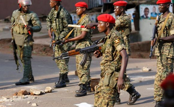 Aba Poliisi ya militale nga balawuna e Wandegeya okukkakkanya obukuuma emirembe Aba Poliisi ya militale nga balawuna e Wandegeya okukkakkanya obukuuma emirembe