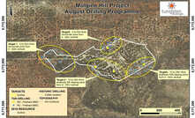 The August drill plan at Mulgine Hill