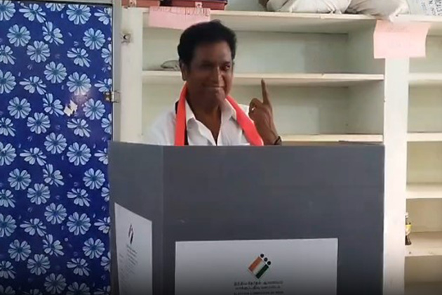 "Tamil Nadu will win this battle against Delhi": DMK's TRB Rajaa after casting a vote