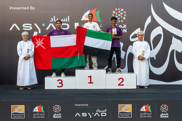 Abu Dhabi Sailing Team wins 6 medals at Mussanah Sailing Week in Oman