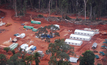 The operations camp at the Mbalam project in Cameroon.