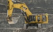 The new Cat 6015B hydraulic shovel