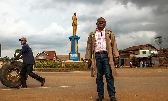 Congo's sculptor with a mission Congo's sculptor with a mission
