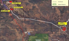 Wiluna uranium project location overview in Western Australia.