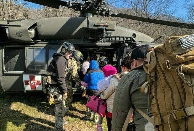 Kentucky, Indiana Guard Evacuates Hundreds Stranded by Floods