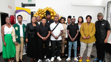 Freddah Motloung of Rosond with participants from the 2024 learnership programme