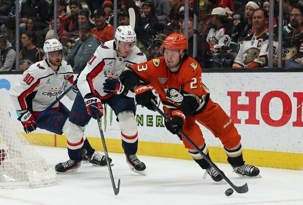 Capitals overtake Ducks in explosive 3rd period