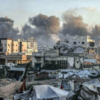 'Gaza is on fire' - Israeli defense minister