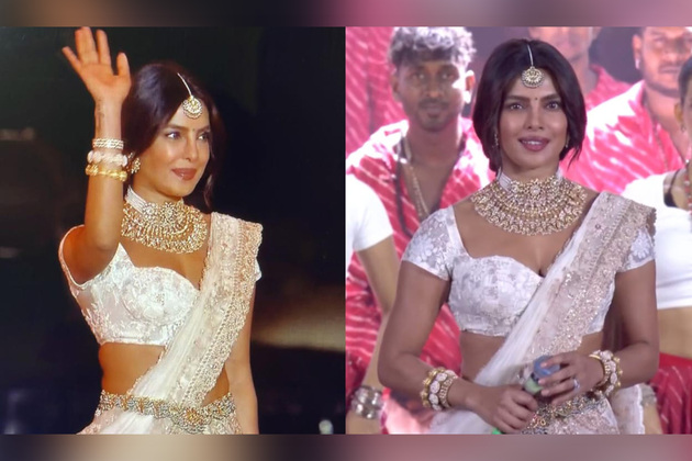 Priyanka Chopra brings classic 'Desi Girl' vibe to Hyderabad's GlobeTrotter event, greets fans with 'Namaste'