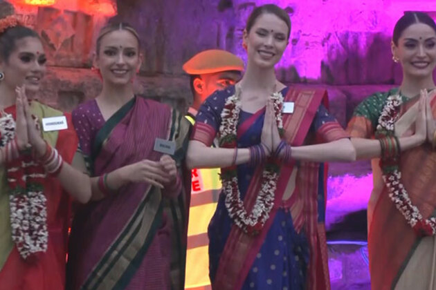 Miss World 2025: Contestants visit Thousand Pillar Temple in Telangana