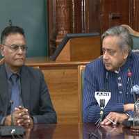 MP Shashi Tharoor-led all-party delegation meets Guyana National Assembly Speaker Manzoor Nadir