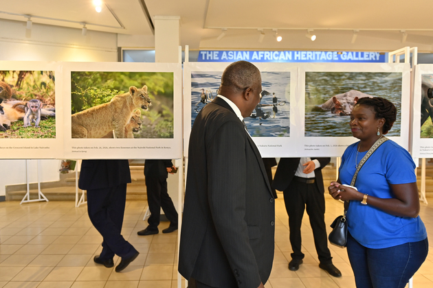 KENYA-NAIROBI-CHINA-KENYA BIODIVERSITY COOPERATION-PHOTO EXHIBITION