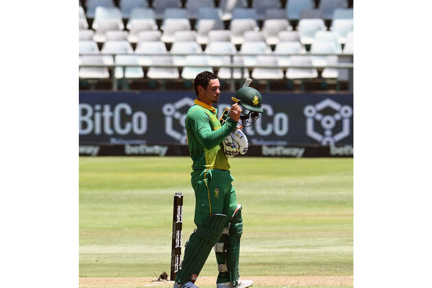 2nd T20: De Kock's hundred, Rickelton's breezy fifty help Proteas secure 7-wicket win over West Indies
