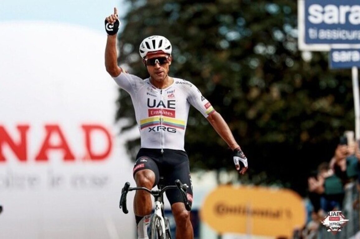 UAE Team Emirates-XRG's Jhonatan Narvaez claims Giro d'Italia stage victory