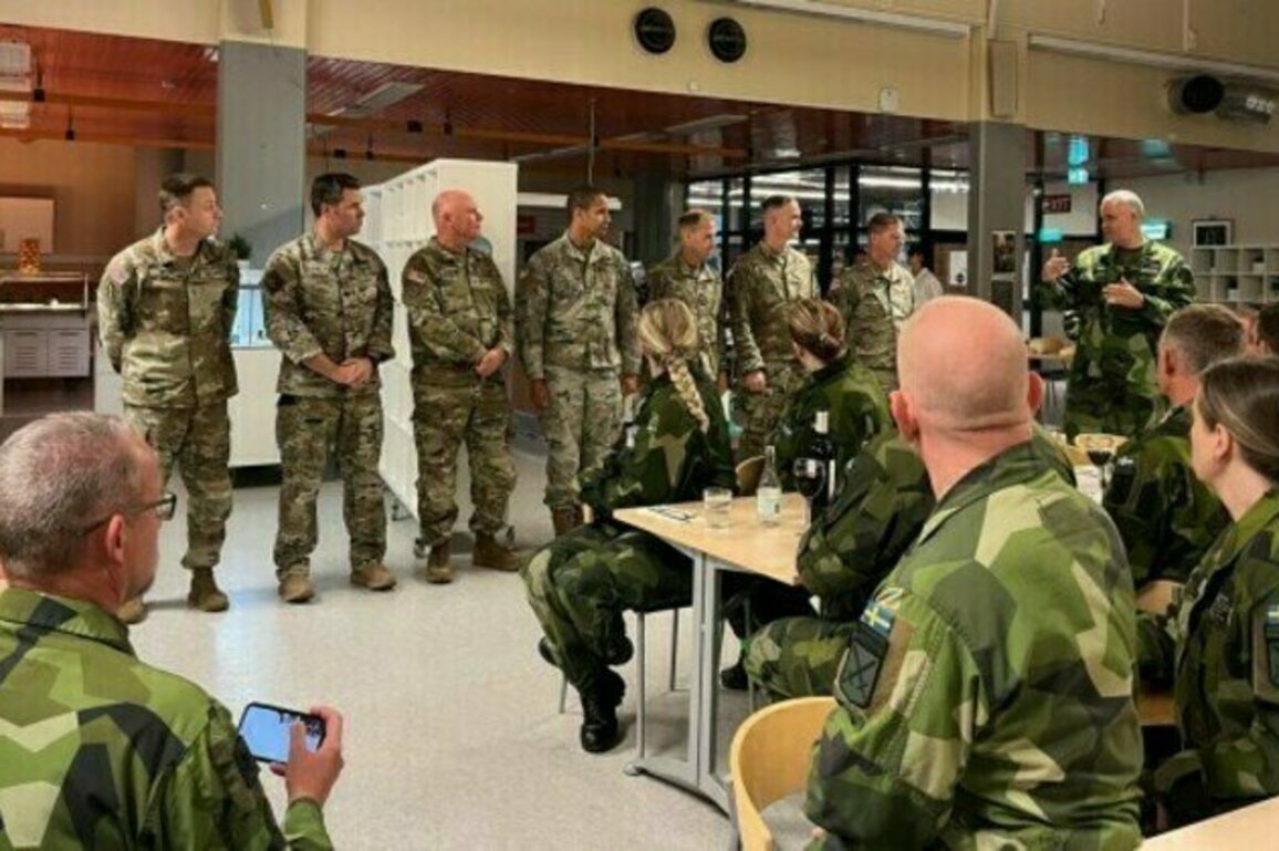 NY National Guard experts mentor Swedish division staff during exercise