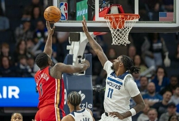 Zion Williamson (29 points) carries Pelicans past Wolves