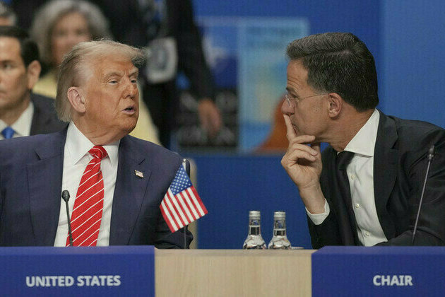 Daddy bombs Iran, spanks NATO, and somehow ends up the peacemaker