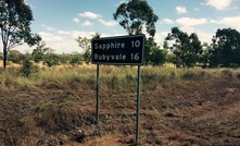 Towns around Richland Resources' Capricorn saphire mine in northern Australia