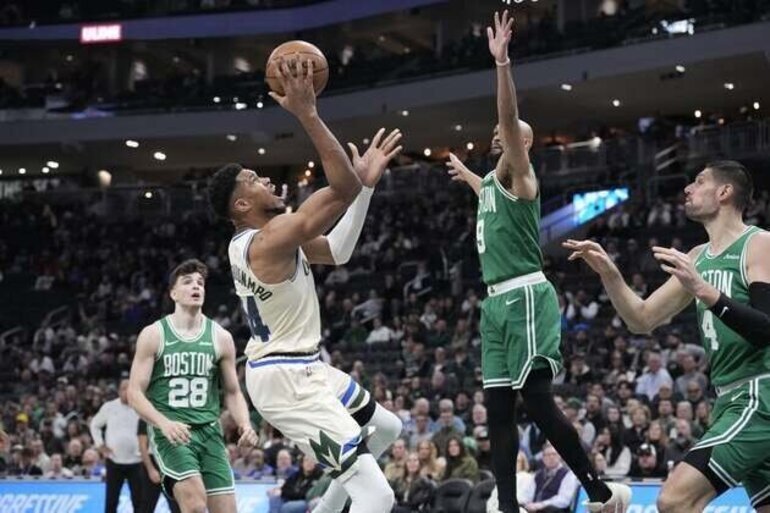 NBA roundup: Giannis Antetokounmpo returns but Bucks fall to Celtics