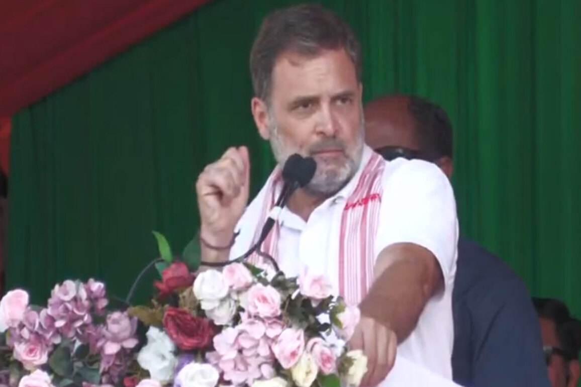 "PM Modi controls your CM": Rahul Gandhi lambasts Himanta Biswa Sarma in Assam