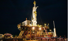 Silver City rig at Empire's Carpentaria-2