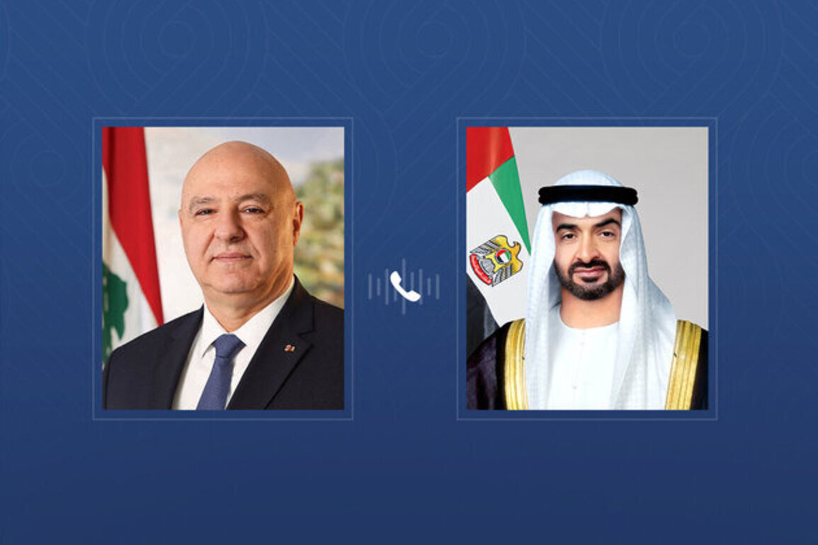 Lebanese President condemns Iranian attacks on UAE during call with UAE President