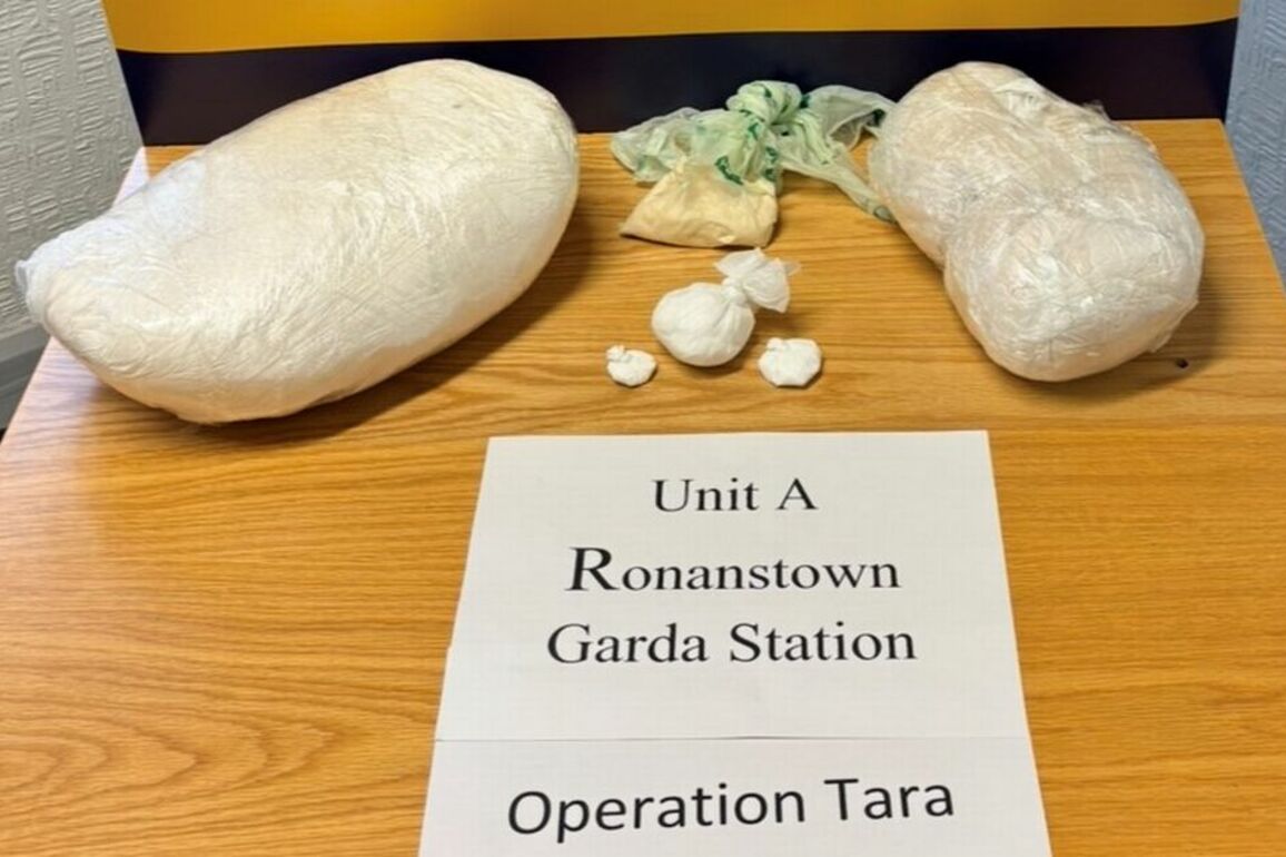 Man arrested after over half a million euros of cocaine and MDMA seized in Dublin house raid