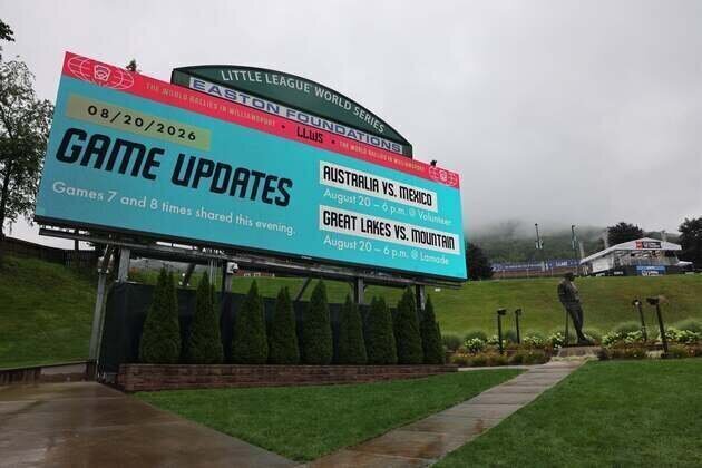 Four LLWS games postponed to Friday due to weather