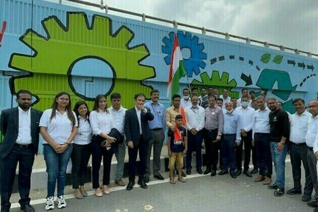 KONE India inaugurates India's largest single wall painting on Sustainable Waste Management in New Delhi
