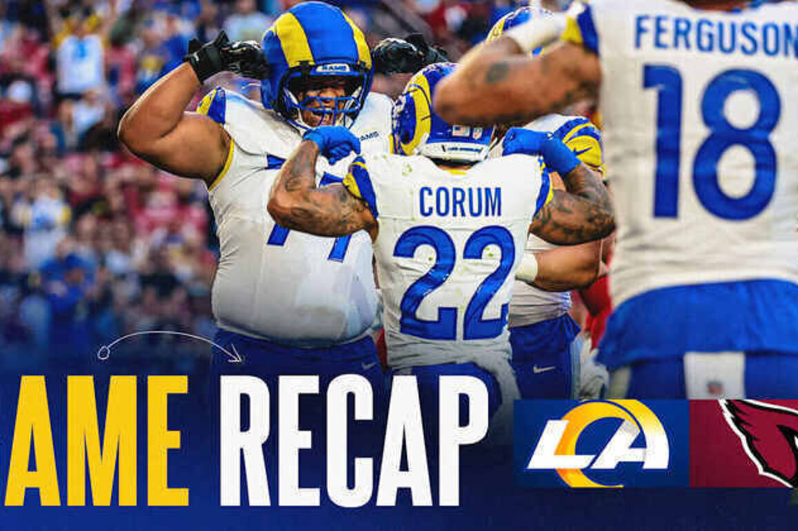 Game Recap: Rams blow out Cardinals 45-17 in Arizona
