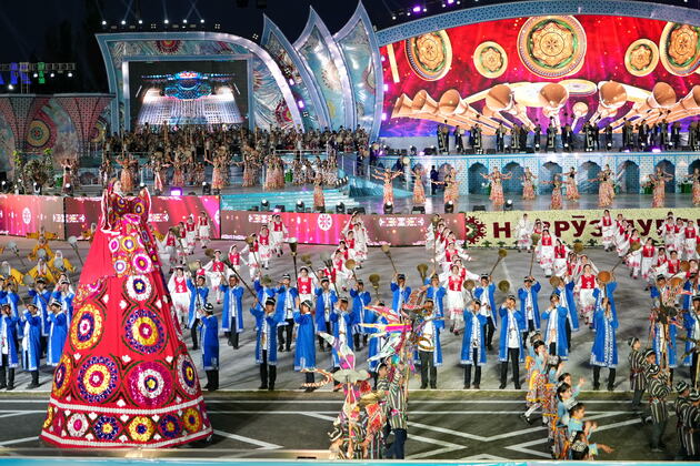 TAJIKISTAN-KHUJAND-NOWRUZ FESTIVAL-CELEBRATION