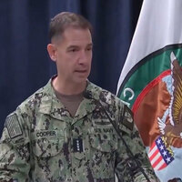 "Bomber force struck nearly 200 targets deep inside Iran", says US Central Command Chief