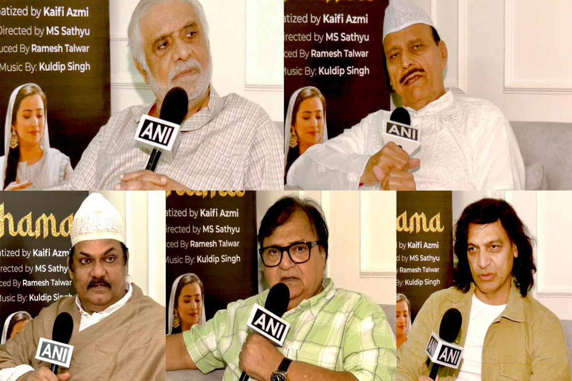 Avtar Gill, Aanjjan Srivastav, Rakesh Bedi among others perform in IPTA's 56th year play 'Aakhri Shama'