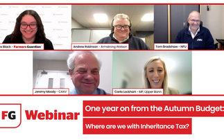 Watch our latest webinar: One year on - Where are we on Inheritance Tax?