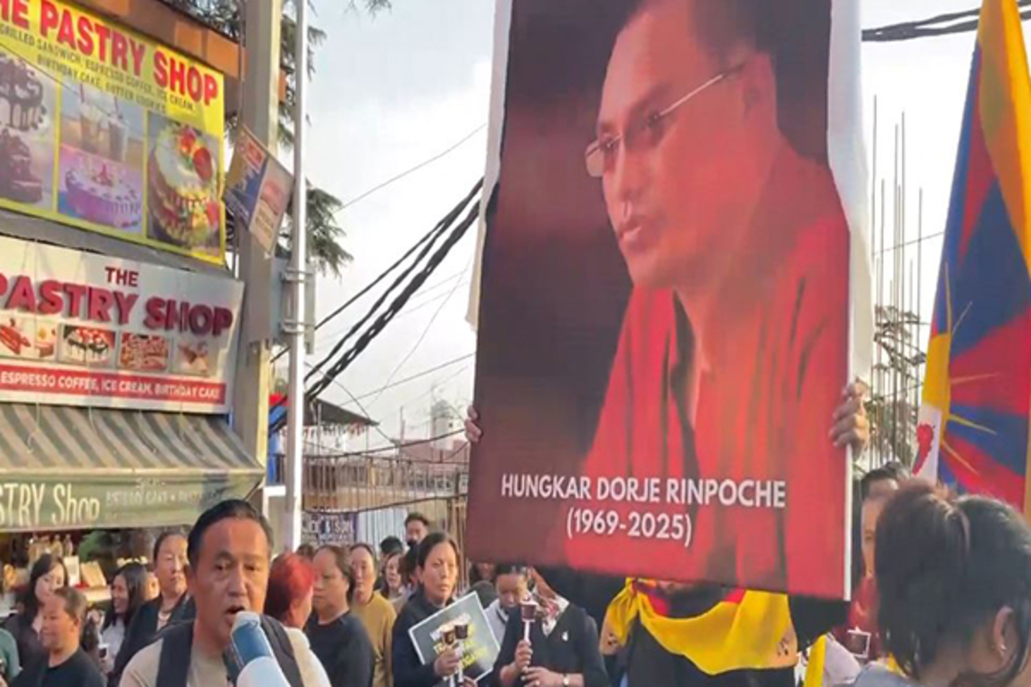Dharamshala: Tibetans in exile hold candlelight vigil over death of religious leader in custody