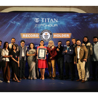 Titan Watches sets Guinness Book of World Records with Zero Hour 500M Professional Diver's Automatic Watch