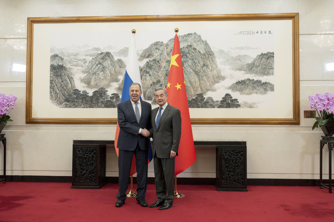 CHINA-BEIJING-WANG YI-RUSSIA-FM-TALKS (CN)