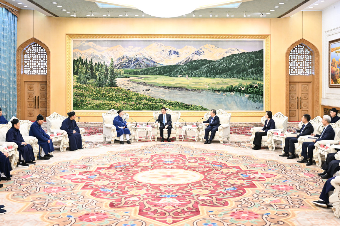 CHINA-BEIJING-WANG HUNING-TAOIST ASSOCIATION-MEETING (CN)