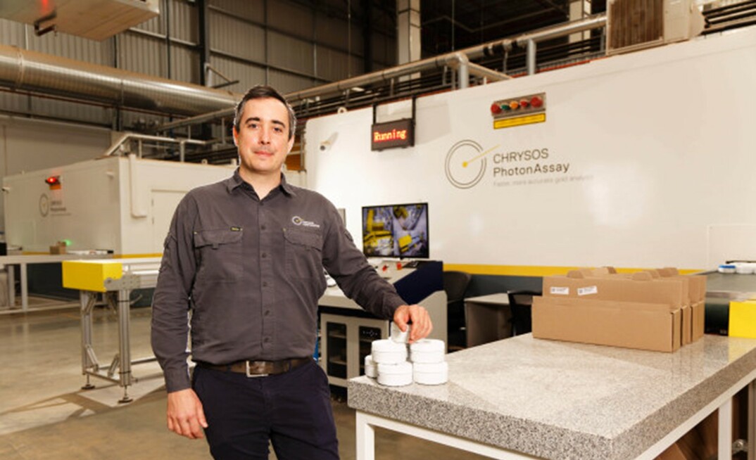  Chrysos managing director and chief executive officer Dirk Treasure 