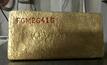  A gold bar from Kirkland Lake's Fosterville mine