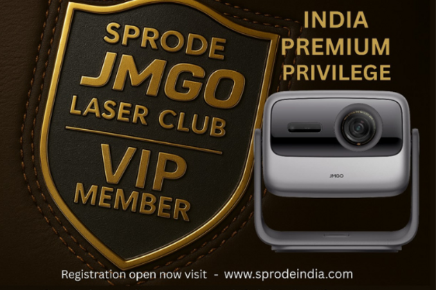 JMGO & SPRODE INDIA Celebrate 10 Years with VIP LASER Club Launch & India's BEST 4K 3-Laser Projector
