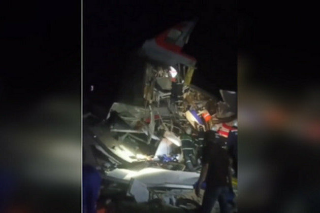 Passenger train derails after bridge collapse in Russia: As it happened