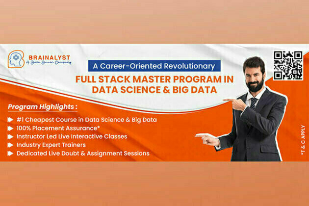 Elevate your tech career with Brainalyst's Full Stack Master Program in Data Science and Big Data