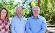 Associate Professor Kirsty Bayliss, Murdoch University, Dr Uys Lourens, GRDC, and Professor Daniel Murphy, Murdoch University who are working on projects including the use of cold plasma as a seed and plant treatment.